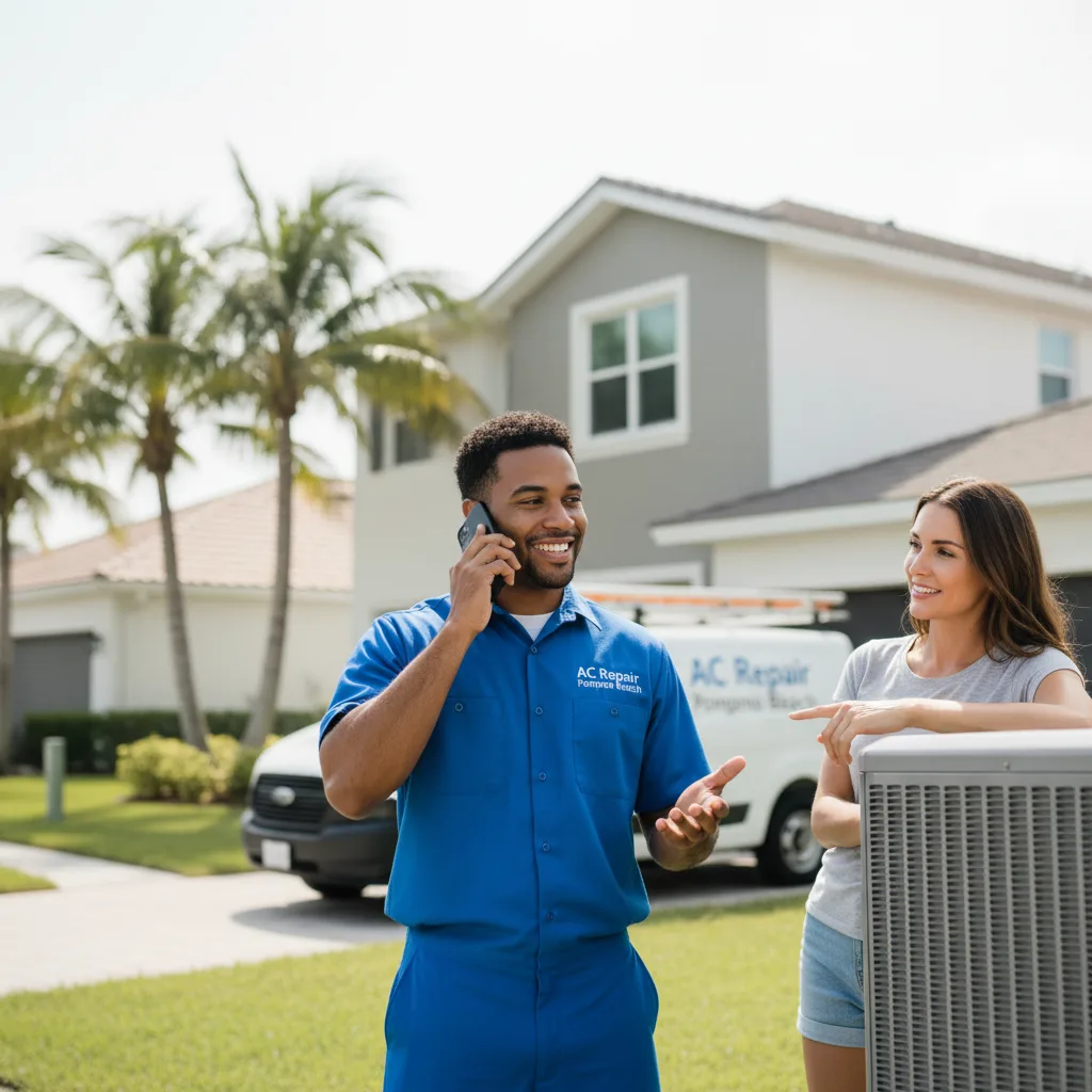 AC Repair Pompano Beach customer support in Bell Gardens